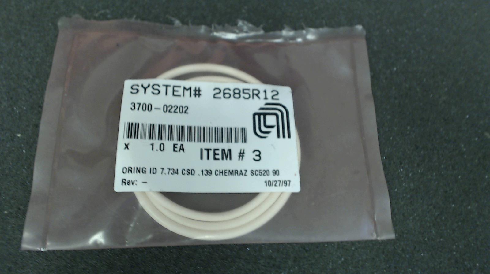 3700-02202 APPLIED MATERIALS : Spare Parts : XL-T